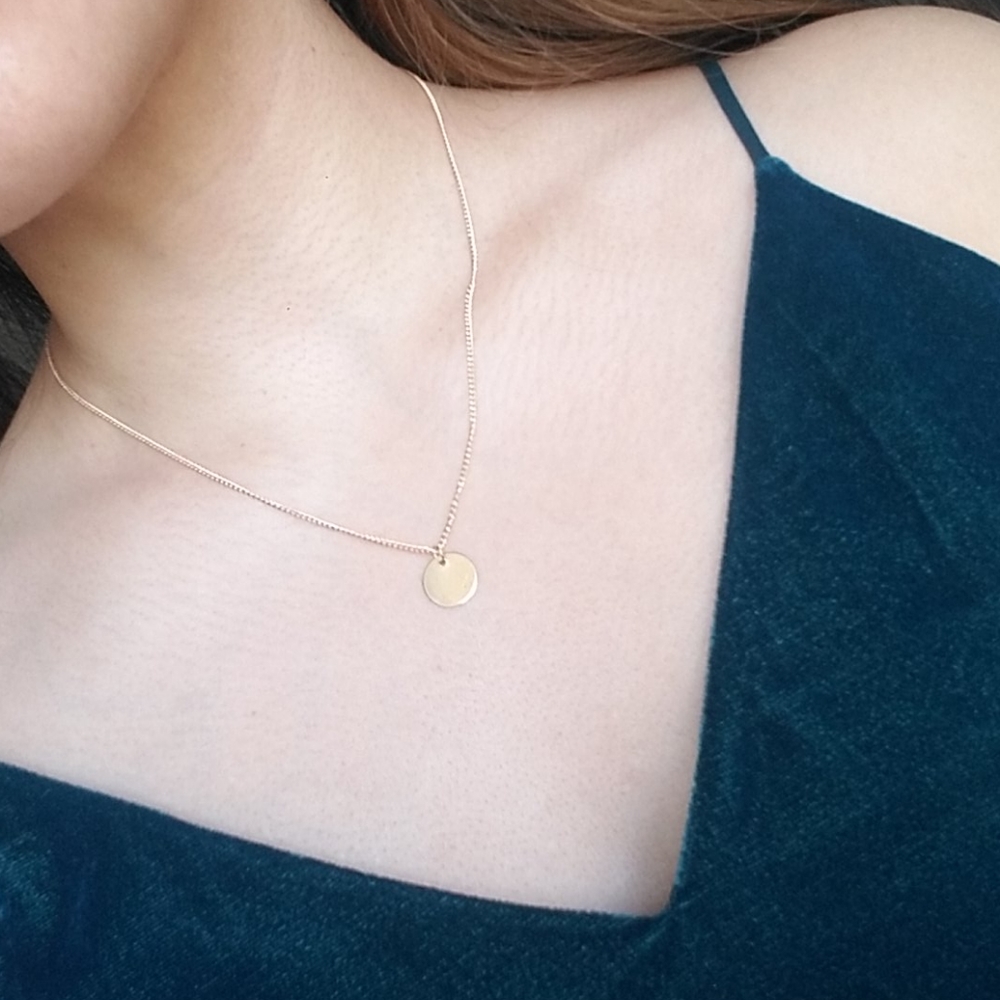 Gold necklace